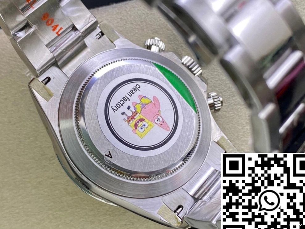 Steel Clean Daytona Stainless 116520 Cosmograph Factory Bezel Rolex 0120